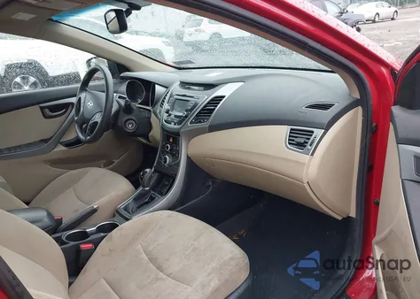 2015 Hyundai Elantra Se z USA, uszkodzony, nr VIN KMHDH4AE6FU420161